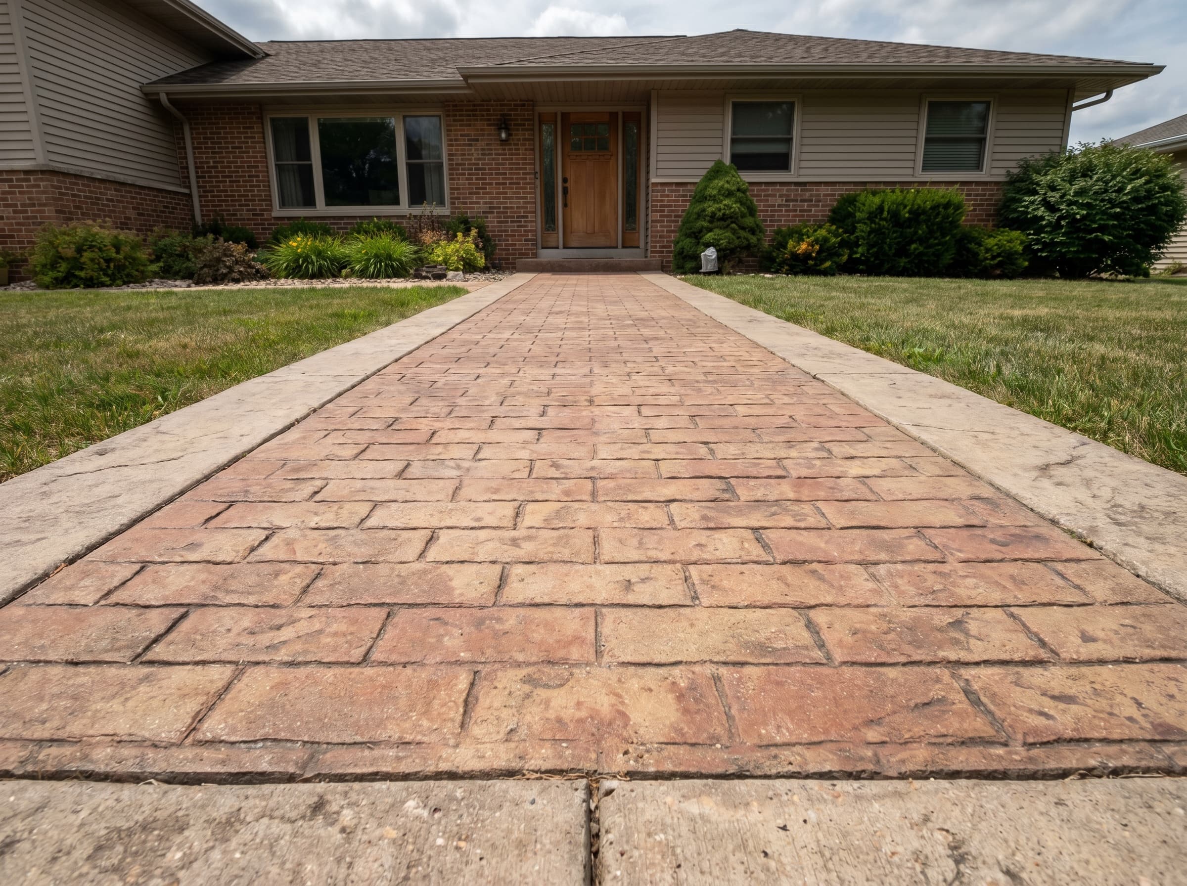 Stamped Concrete project example