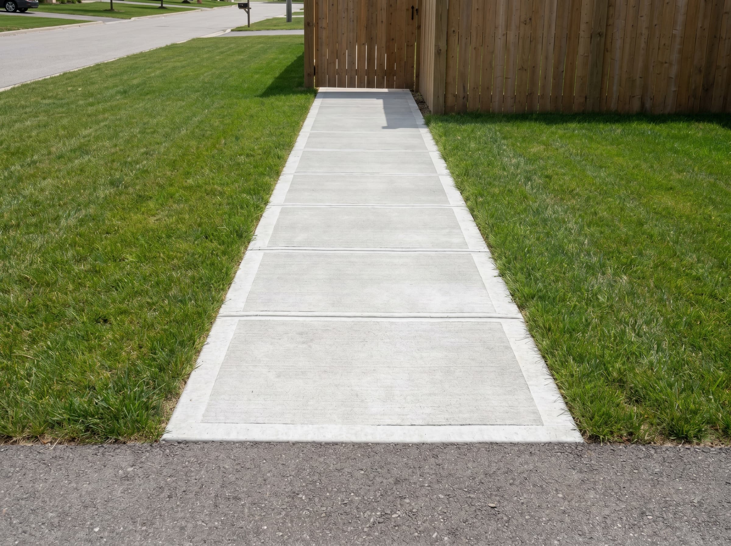 Concrete Walkways project example